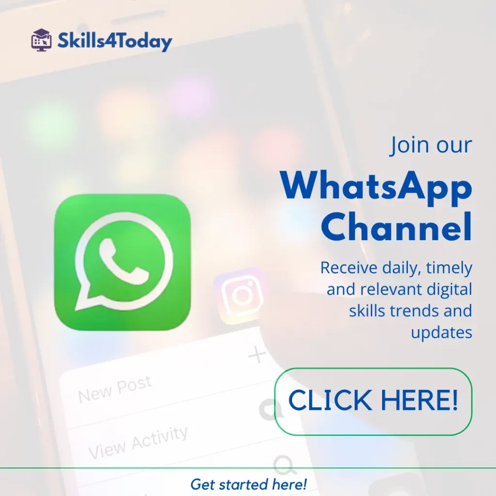 WhatsApp Channel for Skill4today