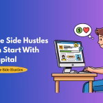 Apicture of a man making money online via the Online Side Hustles You Can Start with Zero Capital